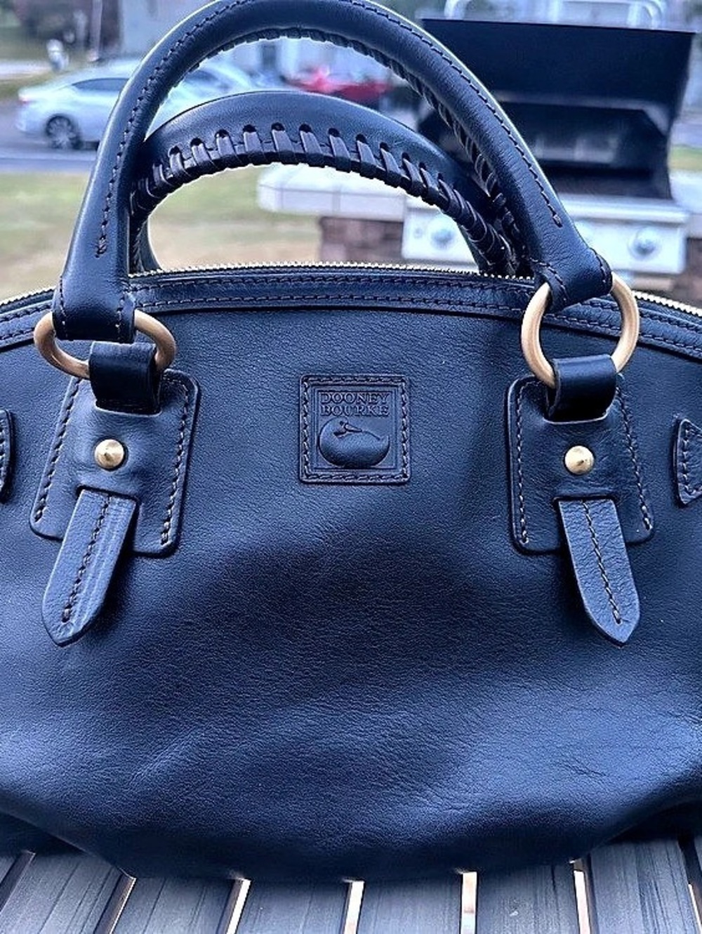 Dooney & Bourke Florentine Mail Satchel w/matching wallet
